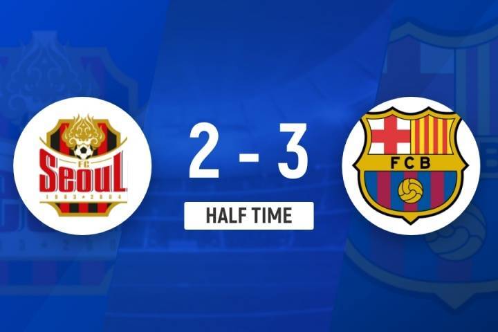 开云体育-半场-亚马尔双响+被断致丢球莱万建功 巴塞罗那3-2首尔FC
