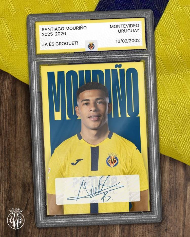 开云体育-官方：马竞中卫圣地亚哥-穆里奥转会比利亚雷亚尔，签五年合同