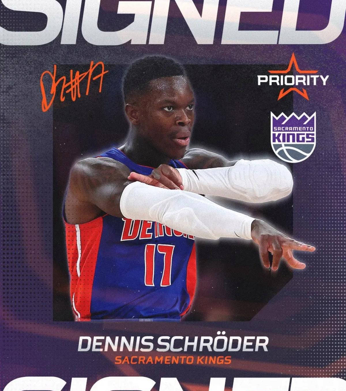 开云体育平台-施罗德正式签约萨克拉门托国王：三年4500万美元的大合同