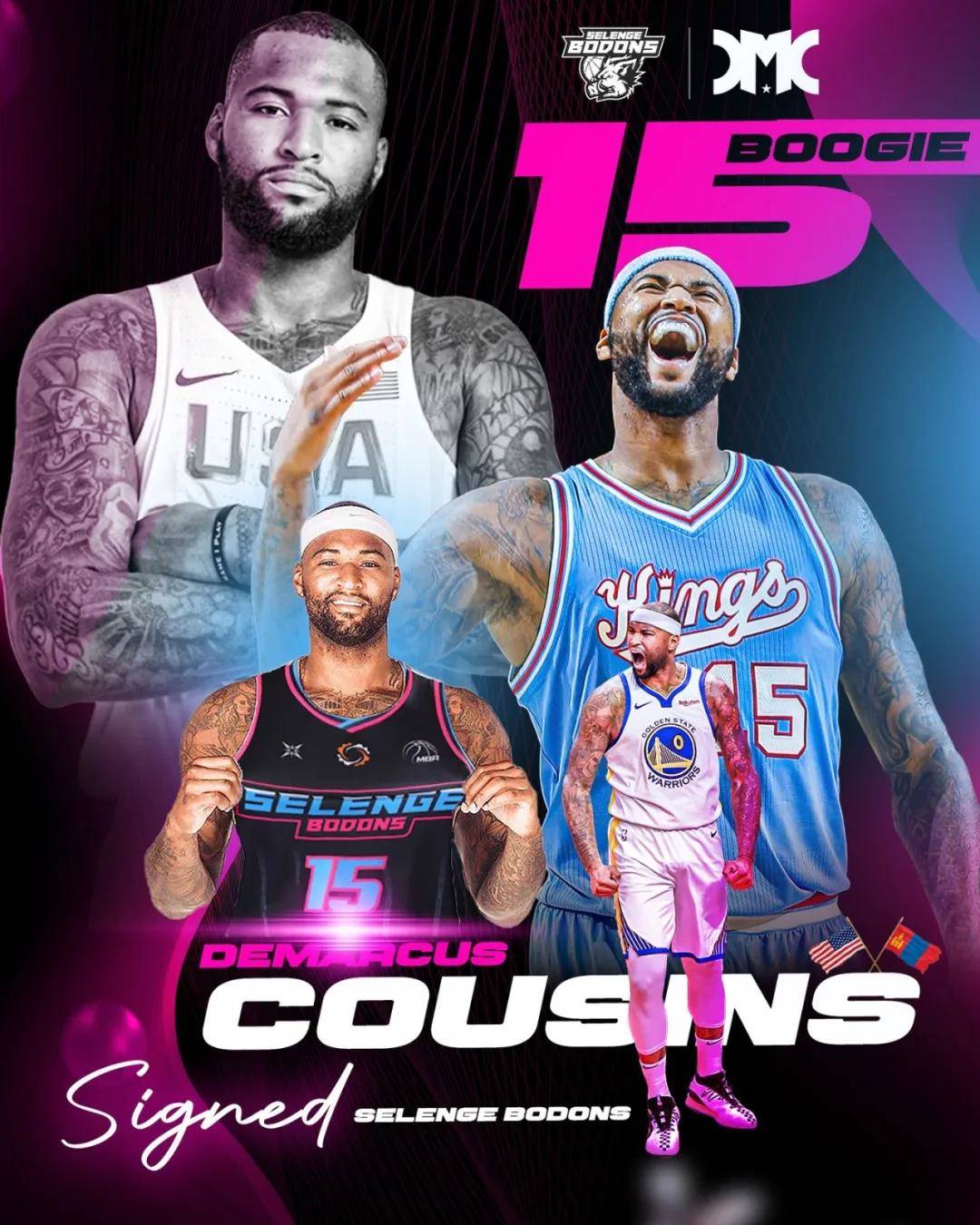 拒绝CBA!考辛斯重返蒙古联赛!两次试图殴打主教练